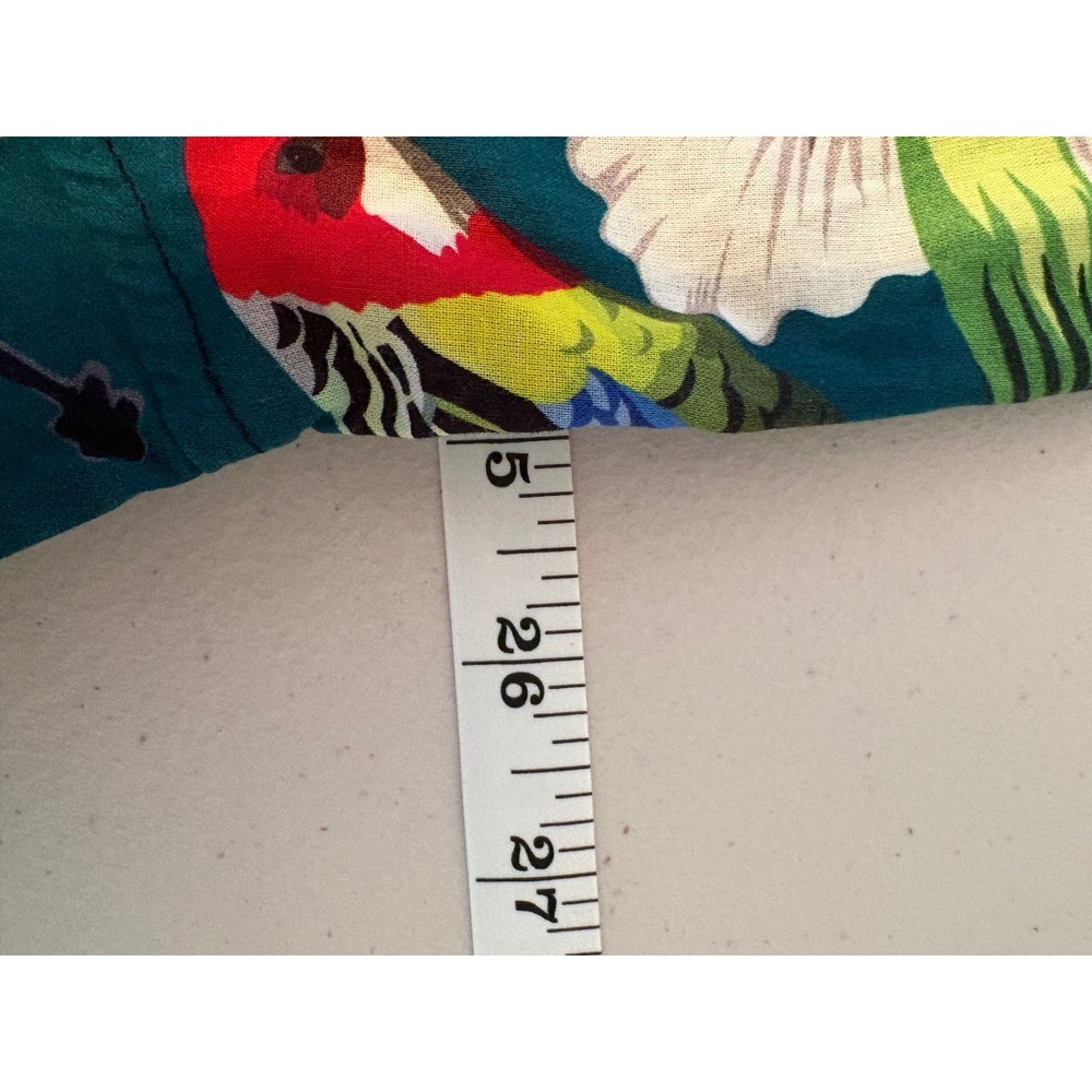 NFL Team Apparel Philadelphia Eagles Tropical Hawaiian Shirt Mens XL Toucan Teal - Picture 8 of 8